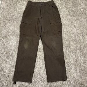 511 Tactical Cargo Pants Mens 31x35 Brown Fast-Tac Ripstop Canvas Regular Fit